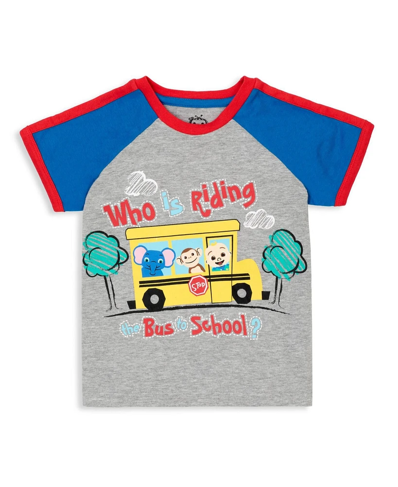 CoComelon Baby Boys Jj 3 Pack T-Shirts to