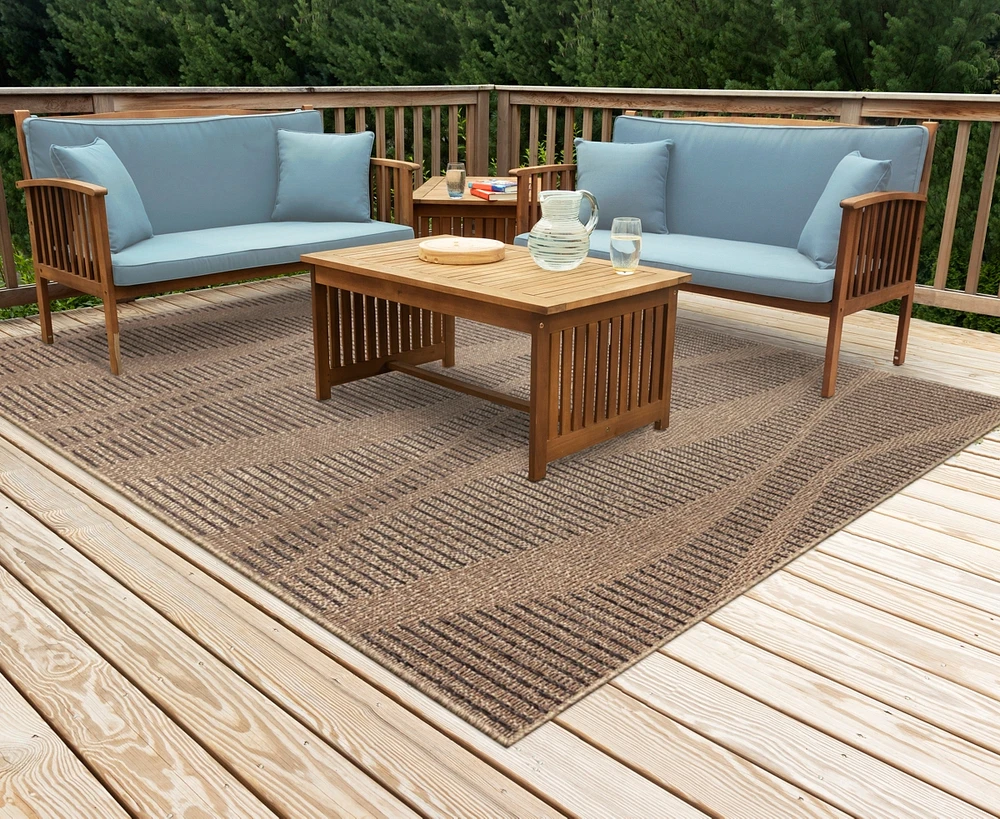 Liora Manne' Monaco Wave 5'3"x7'3" Area Rug