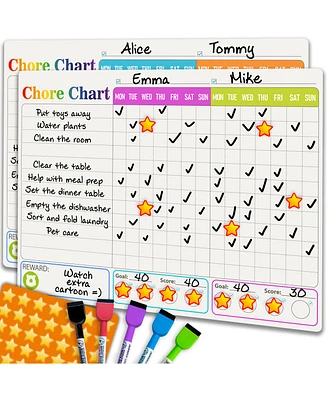 Quokka Magnetic Chore Chart for Adults and Multiple Kids