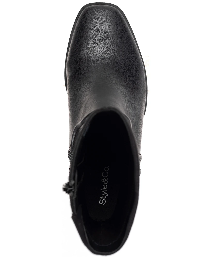 Style & Co Women's Queenyy Mid Shaft Boots, Created for Macy's