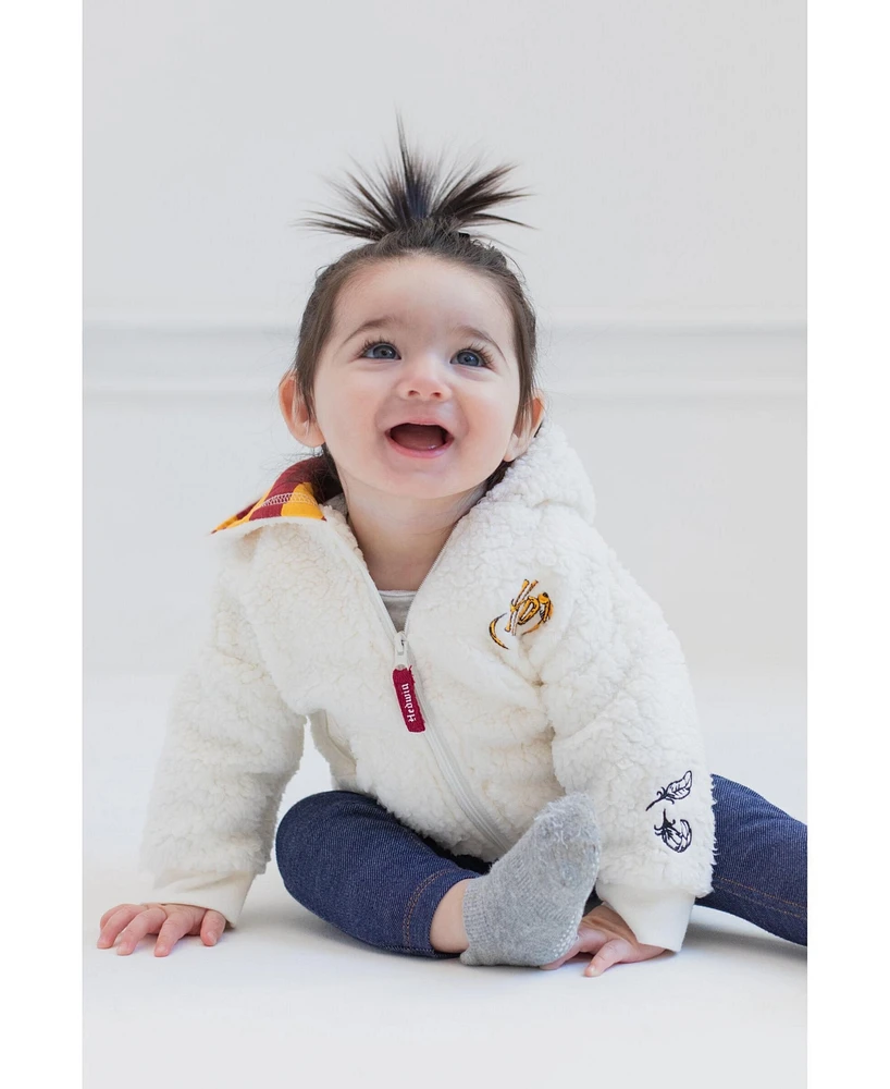Harry Potter Baby Boys Hedwig Fleece Zip Up Costume Hoodie