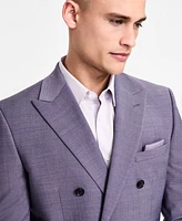 Bar Iii Men's Slim-Fit Peak-Lapel Double-Breasted Suit Jacket, Exclusively at Macy's