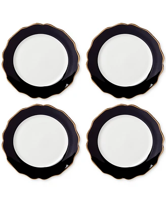 Lenox Contempo Luxe Black Dinner Plates, Set Of 4