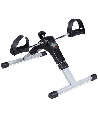 Vebreda Folding Under Desk Indoor Pedal Exercise Bike for Arms Legs