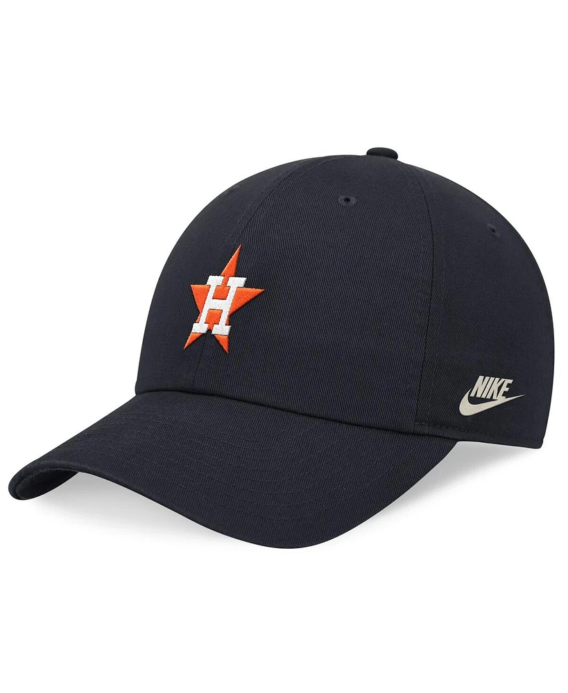 Nike Men's Navy Houston Astros Rewind Cooperstown Collection Club Adjustable Hat