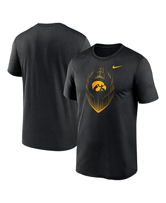 Nike Men's Black Iowa Hawkeyes Primetime Legend Icon Performance T-Shirt