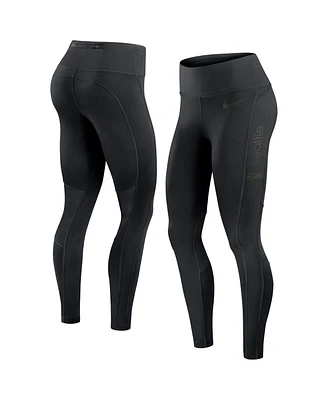 Nike Women's Black Seattle Seahawks Performance Leggings