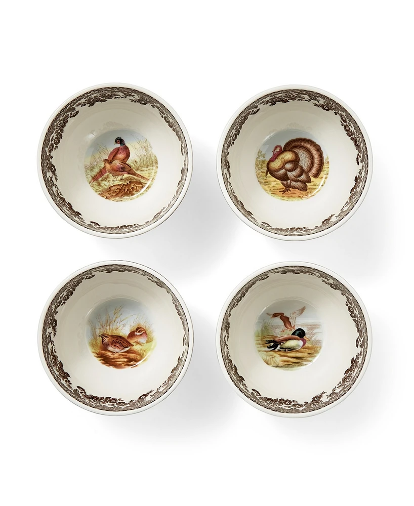 Spode Woodland Dip Bowls, Set of 4