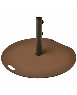 Skonyon 50 lbs Umbrella Base Stand with Wheels for Patio