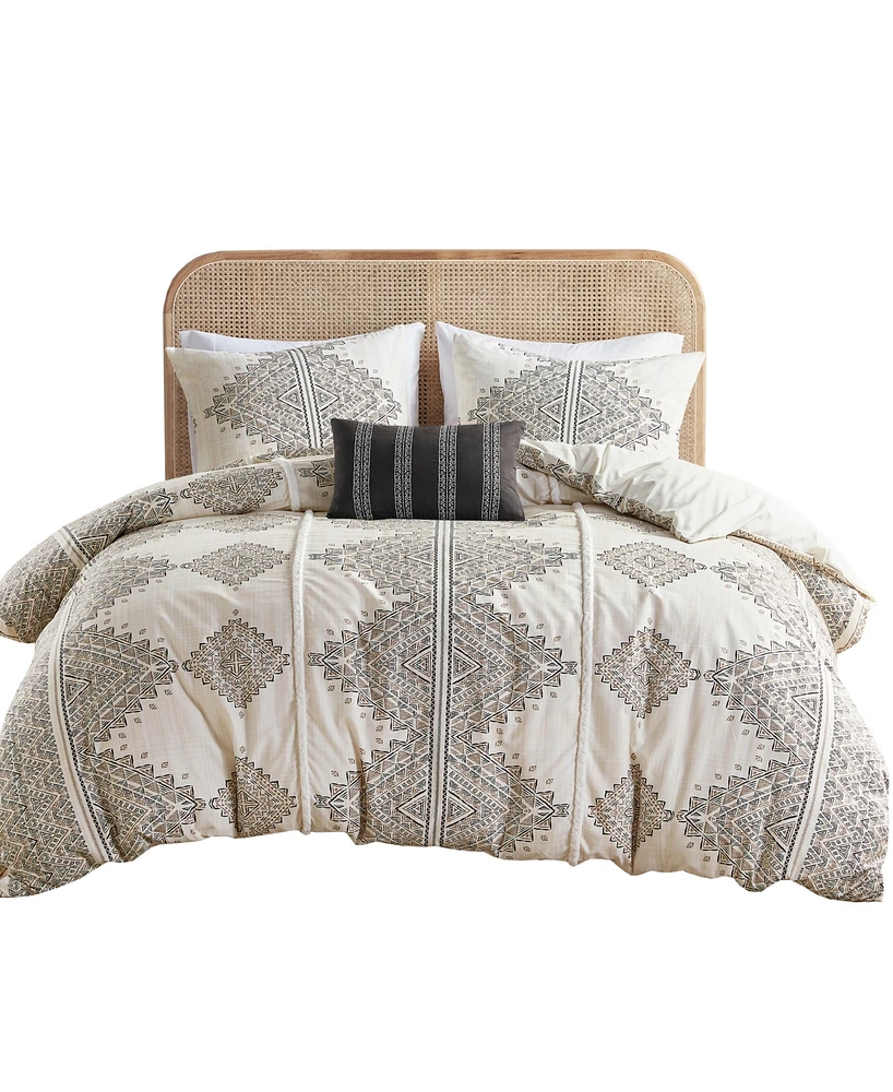 Madison Park Ibiza 4-Pc. Duvet Cover Set, King/California King
