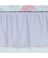 Bedtime Originals Lavender Floral 3-Piece Baby Crib Bedding Set - Pink/Purple