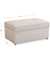 Kaelie 40" Fabric Storage Bench, Created for Macy's