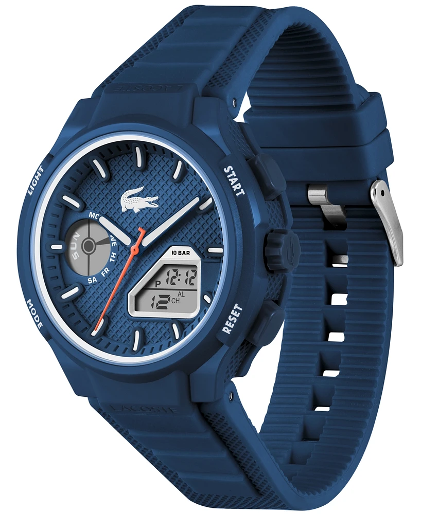 Lacoste Men's LC33 Silicone Strap Watch 45mm
