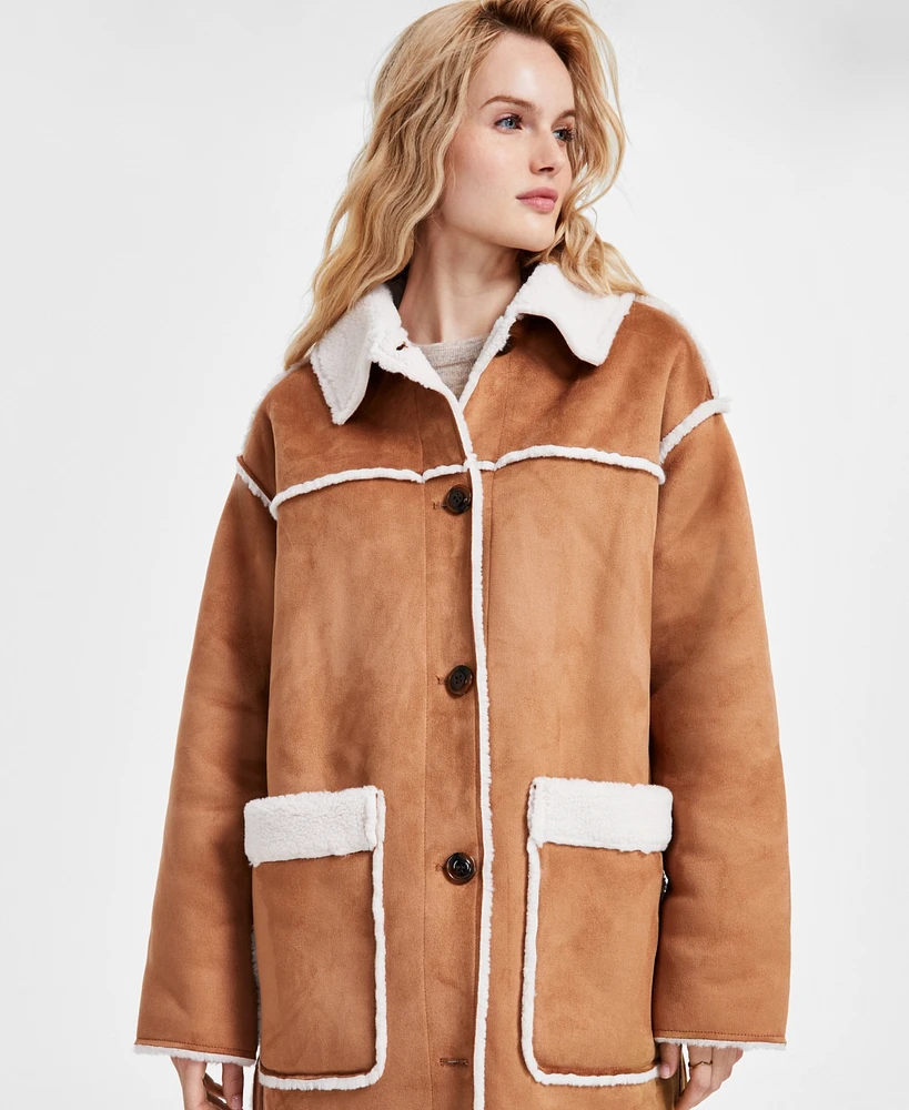 Ugg Women's Takara Luxe Fluff Mid Sherpa Jacket