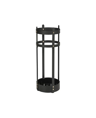 Steel Umbrella Stand for Indoor and Outdoor Use with Stable, Rust-Resistant Design