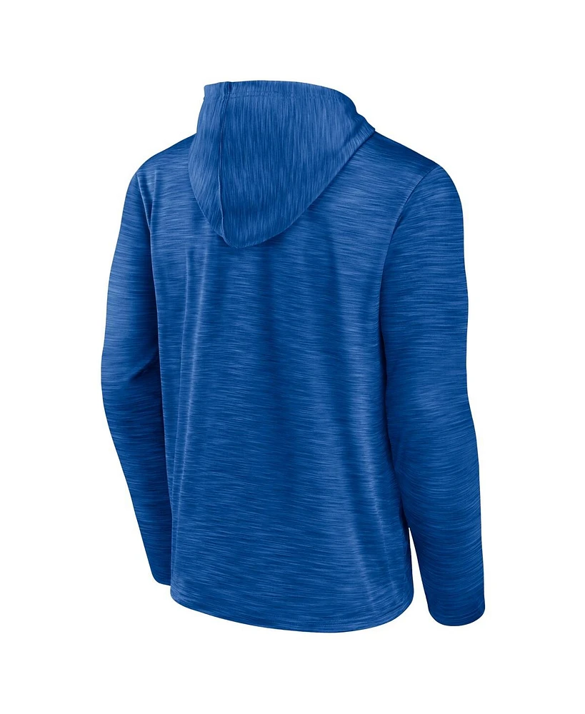 Fanatics Men's Blue St. Louis Blues Never Quit Pullover Hoodie