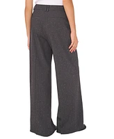 1.state Women's Tailored High-Waist Embellished Pants