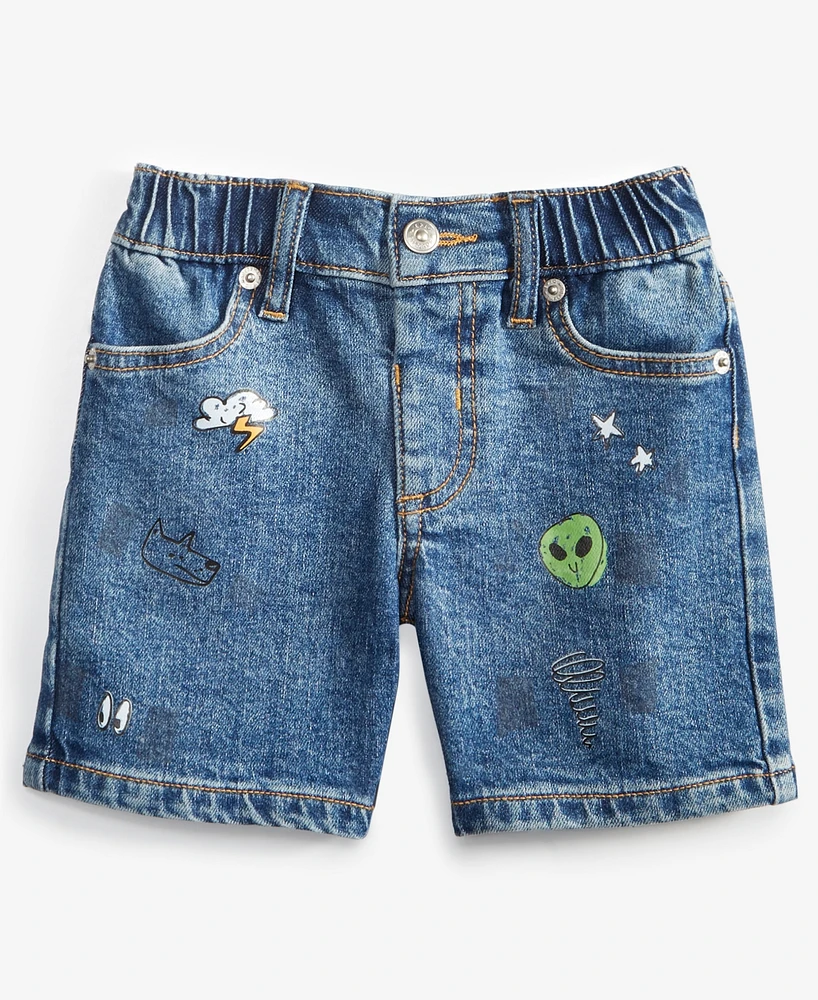 Epic Threads Toddler Boys 2T-4T Relaxed Canal Denim Shorts, Created for Macy's