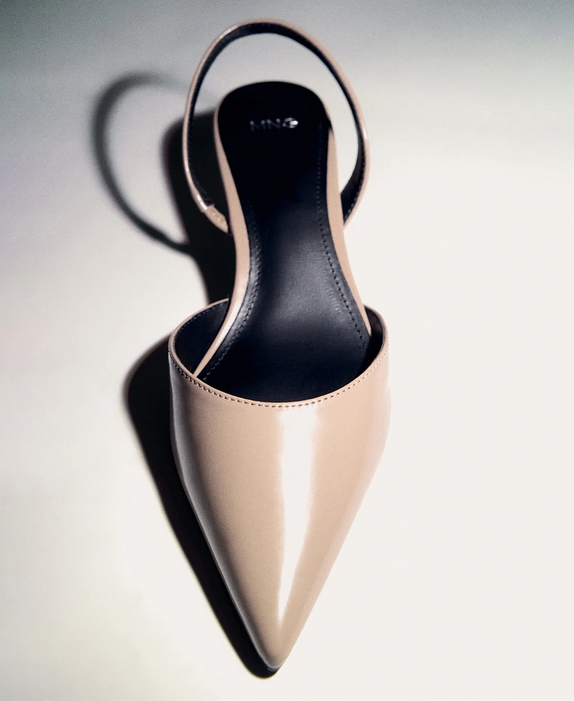 Mango Women's Kitten Heeled Shoes