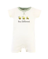Touched by Nature Baby Boys Unisex 2 Pack of Organic Rompers