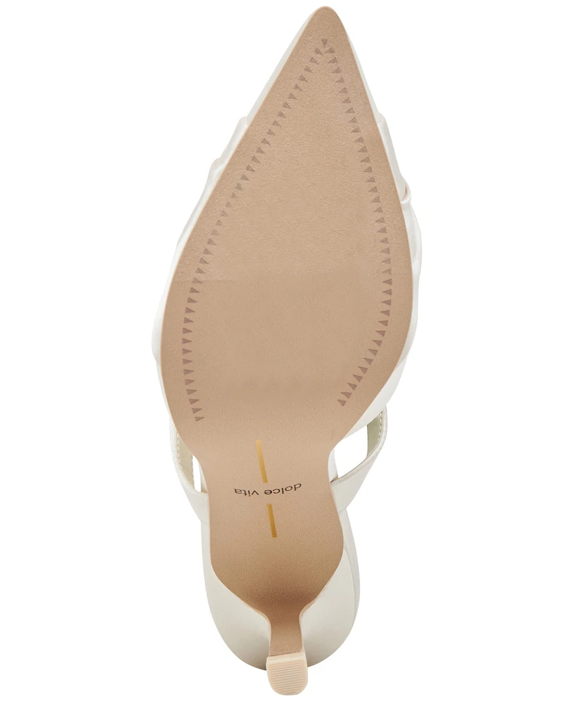 Dolce Vita Women's Kaysey Pointed-Toe Pearl Pumps