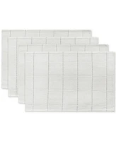 Izod Chadwick Lurex Placemats, Set of 4