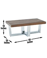 Laredo 18" Metal Cocktail Table