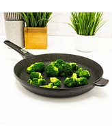 BergHOFF Gem 11" Nonstick Fry Pan, Detachable Handle, Black