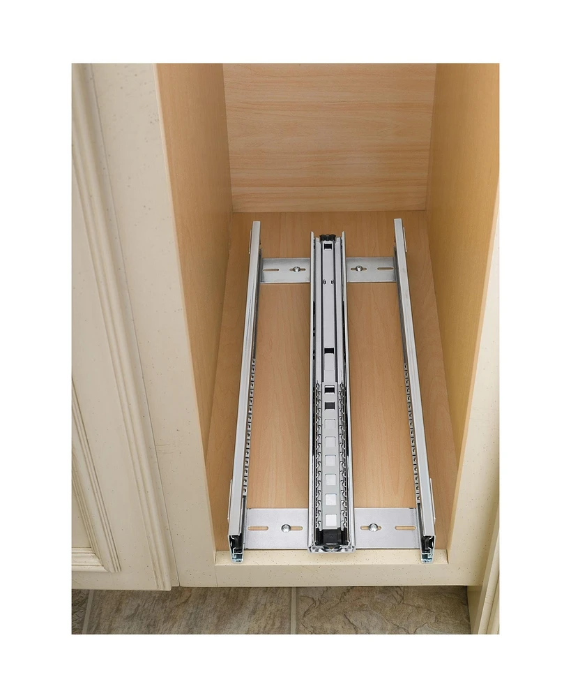 Rev-a-Shelf 8" Pullout Kitchen Cabinet Organizer Pantry Spice Rack, 448-bc-8C