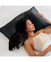 Satin Envelope Closure Pillowcase Set
