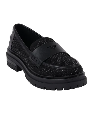 Gc Shoes Women's Galen Embellished Lug Sole Loafers