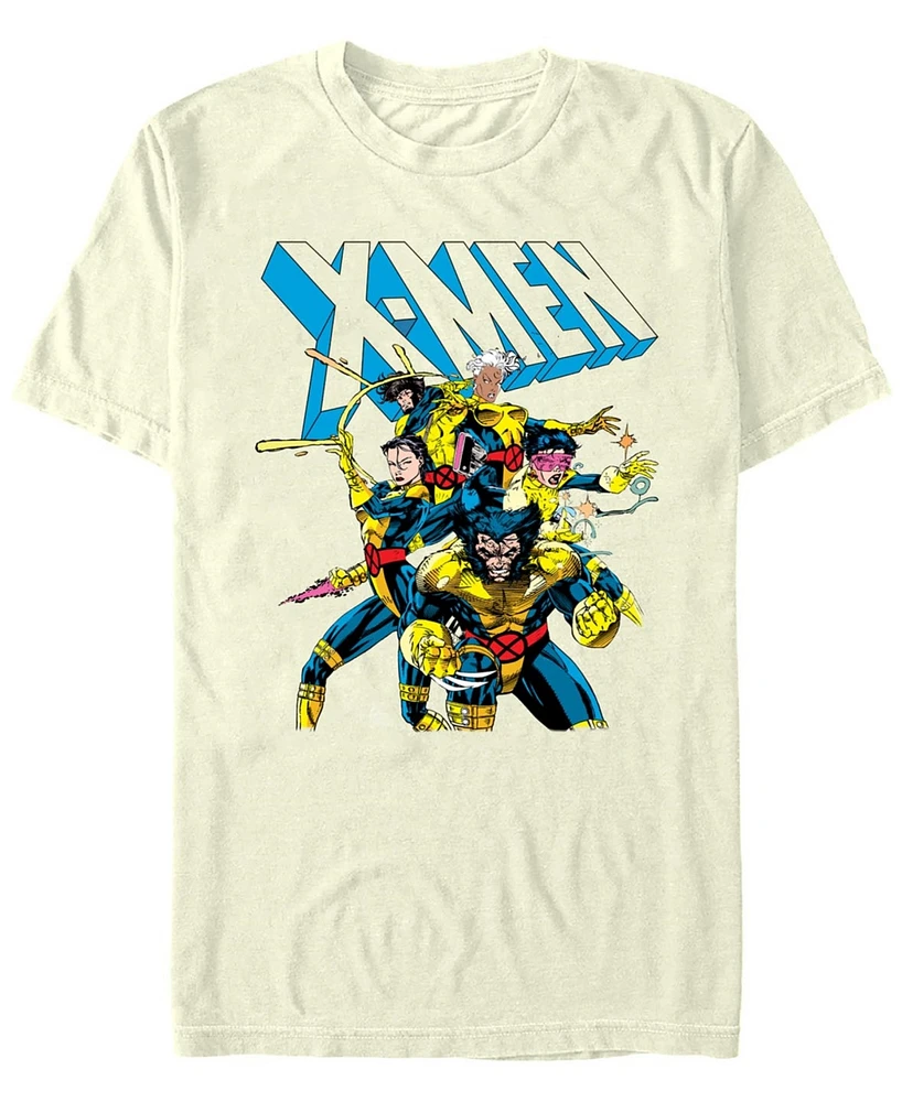 Fifth Sun Men's X-Men Grouped Up Short Sleeve T-Shirt