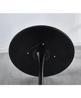 Special Mdf Dining Table – Black Kitchen Table, Ideal as an Executive Desk