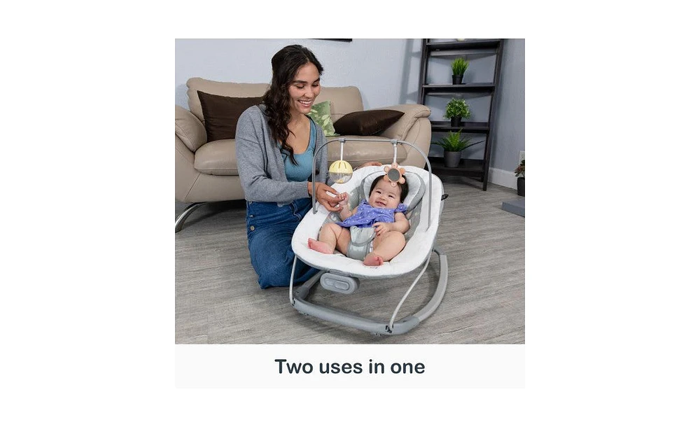 Baby Trend Smart Steps My First Rocker 2 - Orbits White