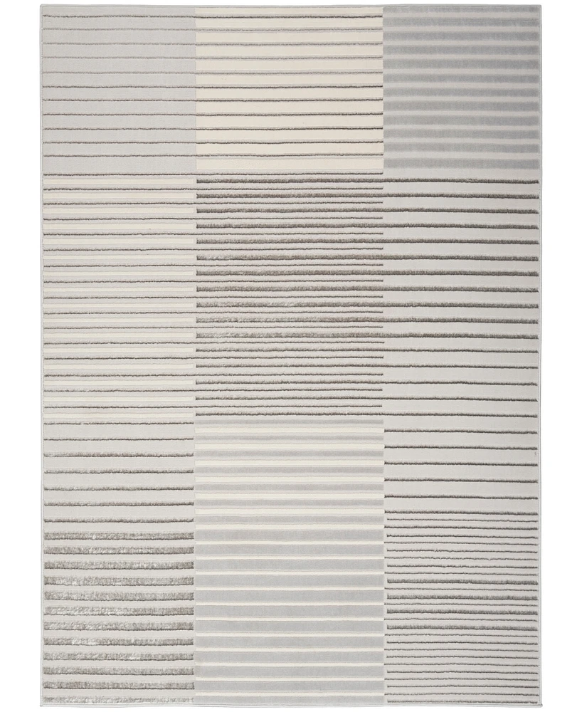 Nourison Home Brushstrokes BSK04 5'3"x7'3" Area Rug