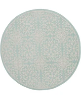 Nourison Home Jubilant JUB06 5'3"x5'3" Round Area Rug