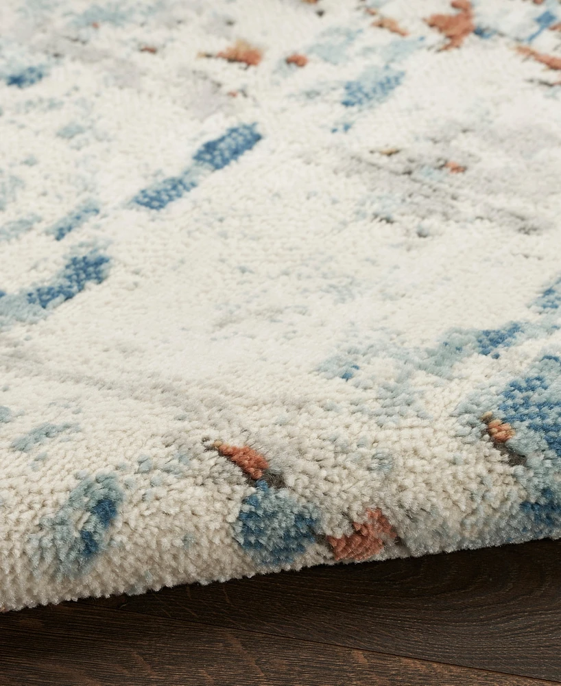 Nourison Home Quarry QUA01 3'9"x5'9" Area Rug