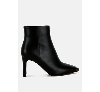 Orca Metallic Cap Toe Faux Leather Boots