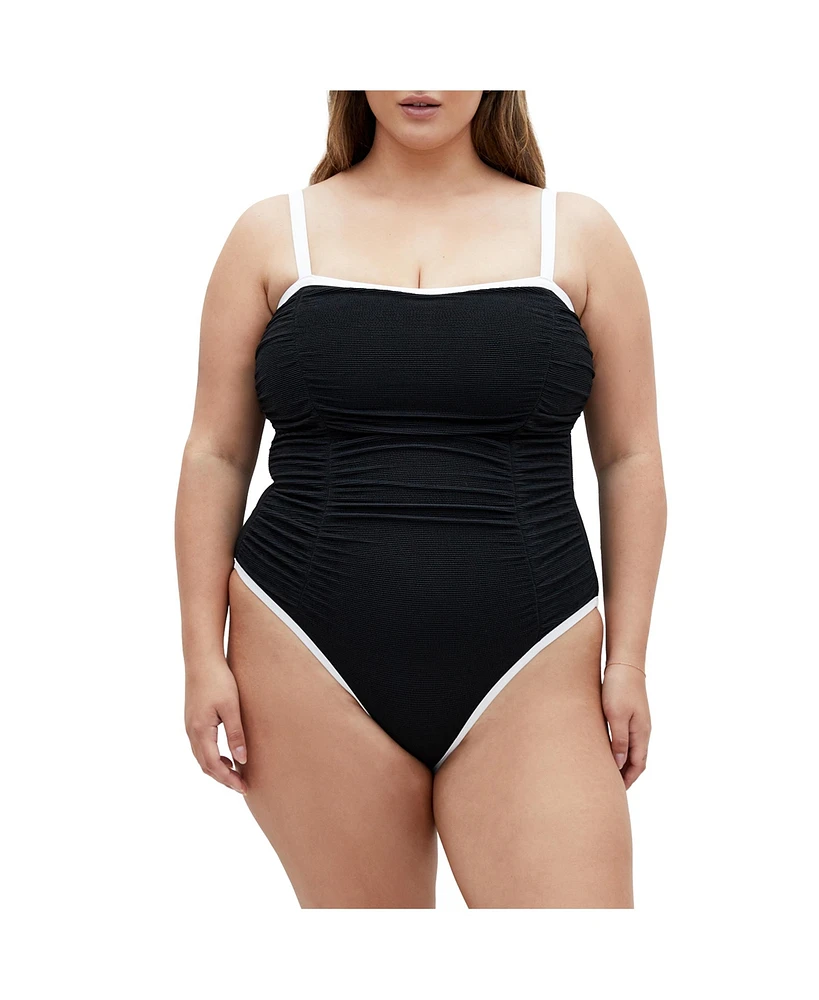 City Chic Plus Size Corfu 1 Piece