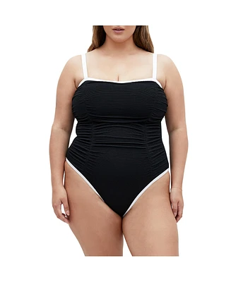 City Chic Plus Size Corfu 1 Piece