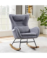 Rocking Chair for Nursery Comfortable and Stylish Seating for Baby's Room