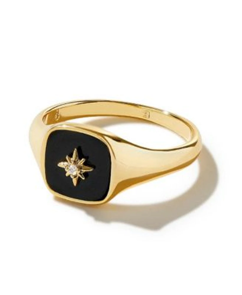 Ana Luisa Gold Signet Ring