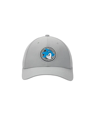Sonic the Hedgehog Men's Sonic Head Adult Gray Traditional Adjustable Hat