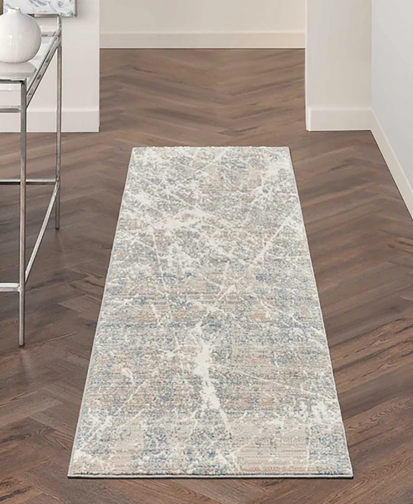Nourison Home Exhale EXL02 2'2"x7'6" Runner Area Rug