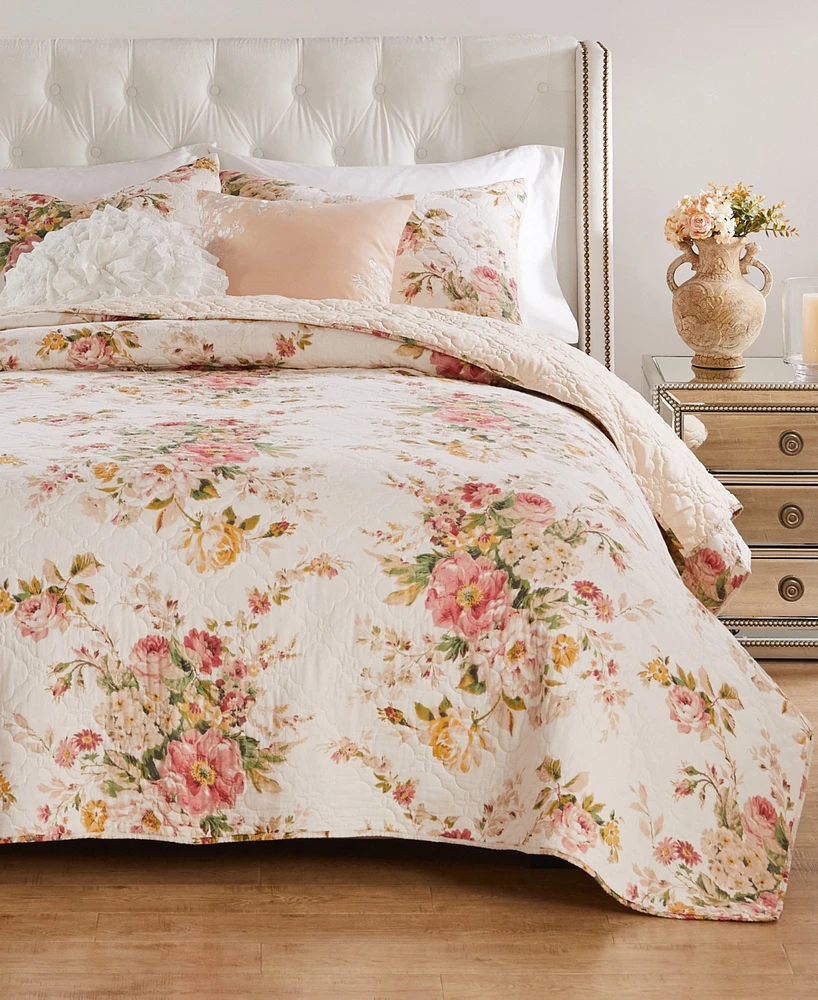Greenland Home Fashions Grace Shabby Chic 3-Pc. Quilt Set