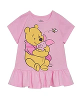 Winnie the Pooh Toddler Girls Peplum T-Shirt and Leggings Outfit Set