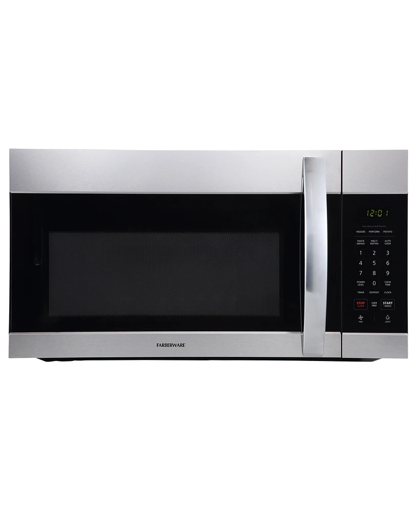 Farberware 1.7 Cubic Feet Microwave Oven FMR17SS