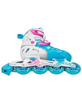 Roller Derby Tracer Girl's Adjustable Inline Skates Medium (2-5)