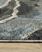 Oriental Weavers Echo ECH12 6'7"x9'6" Area Rug