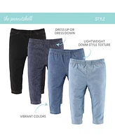 The Peanutshell Baby Jeggings for Boys and Girls, 4-Pack